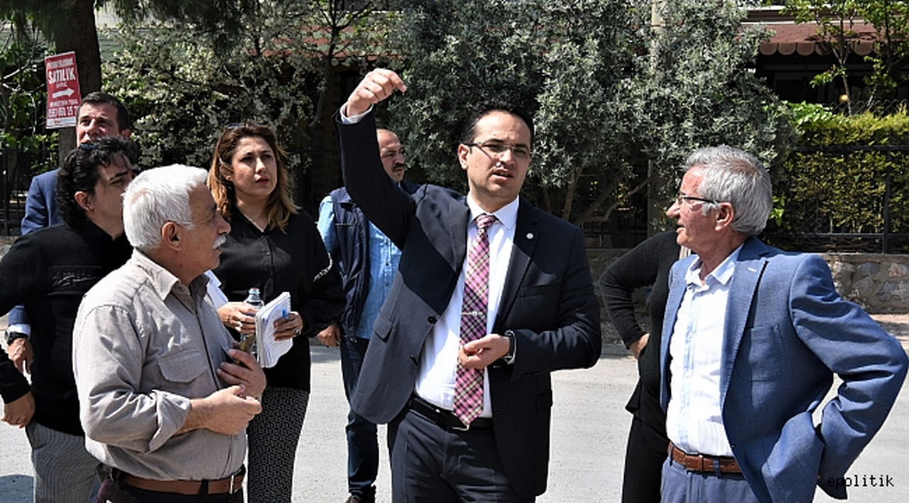 Başkan Atila İzyuva’da incelemelerde bulundu