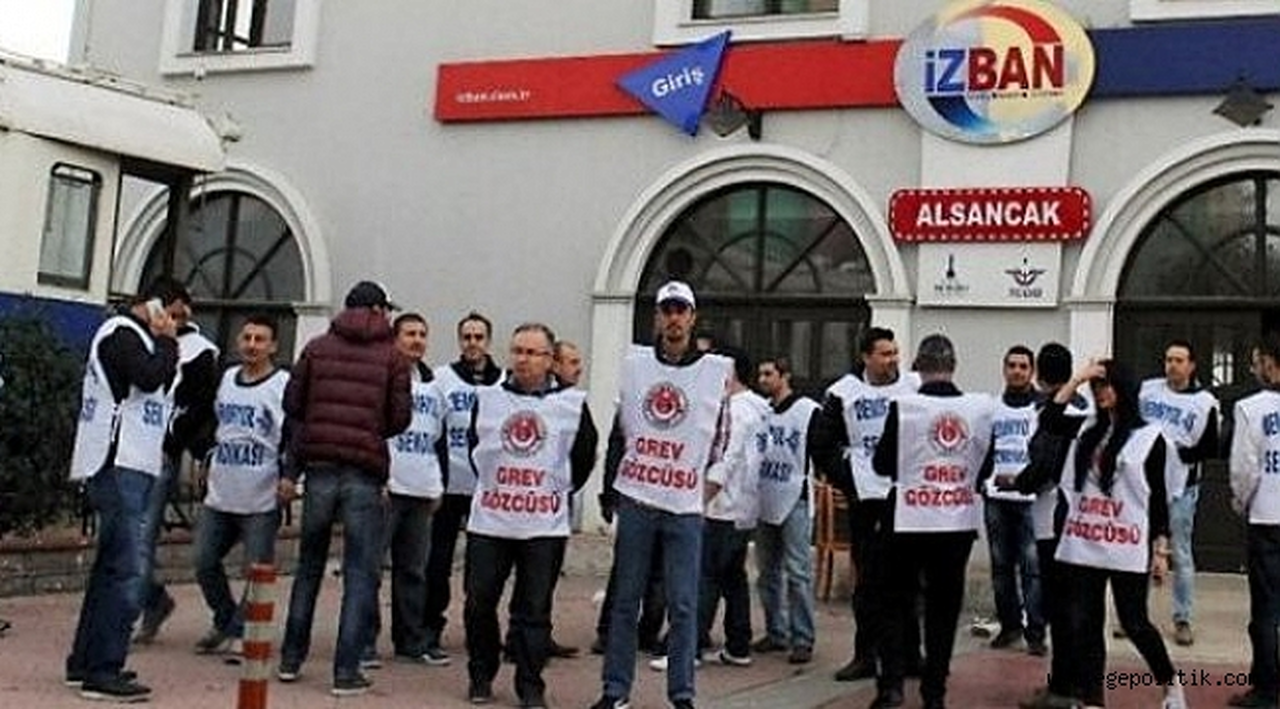 İzban'da Greve Devam Kararı