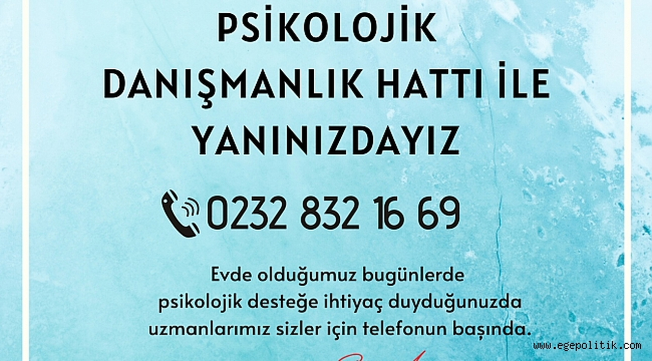 Menemen Belediyesi Psikolojik Danışmanlık Hattı’nı açtı