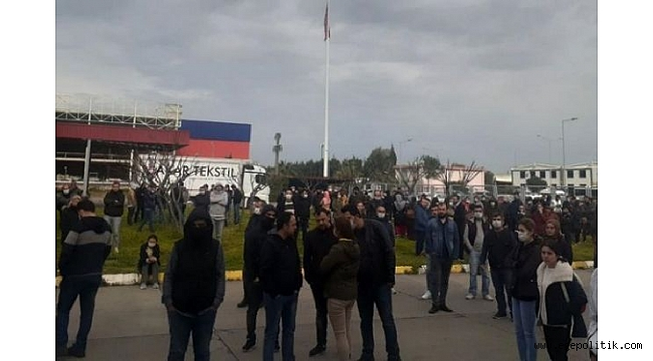 Çiğli Organize'de işçilere sopalı saldırı