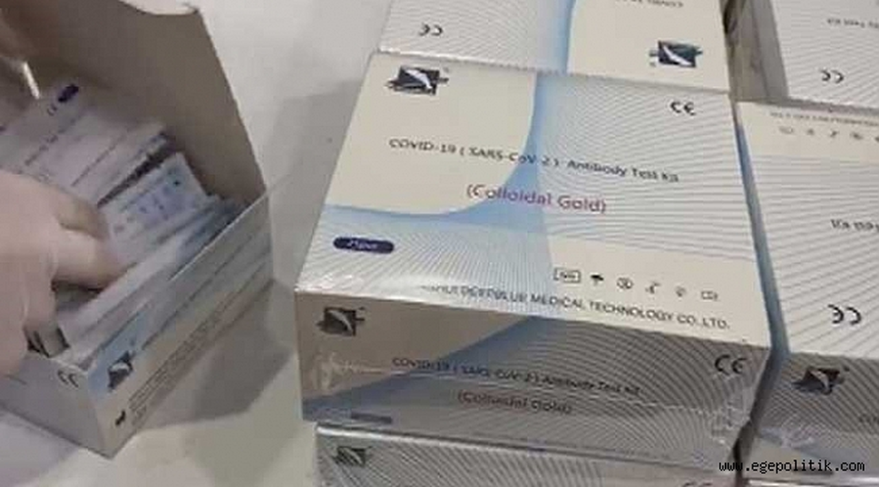 İstanbul'da  Covid-19 test kitleri ele geçirildi