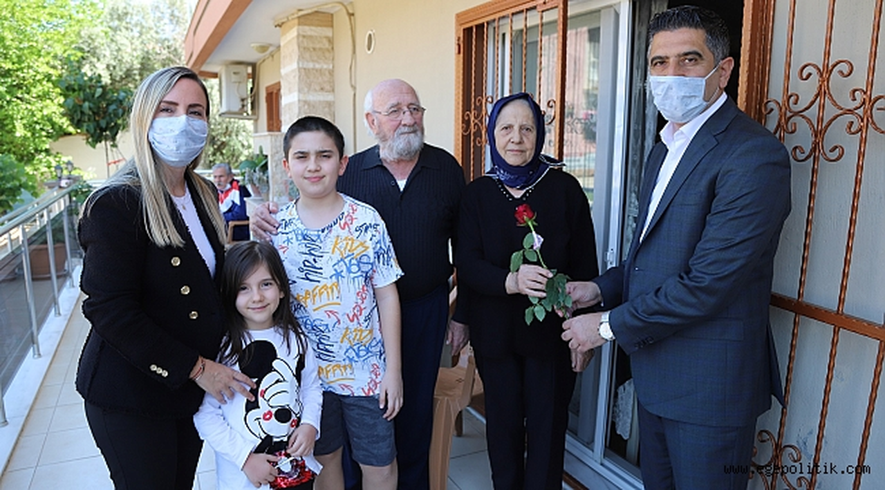 Başkan Kayalar’dan Annelere Sürpriz Ziyaret