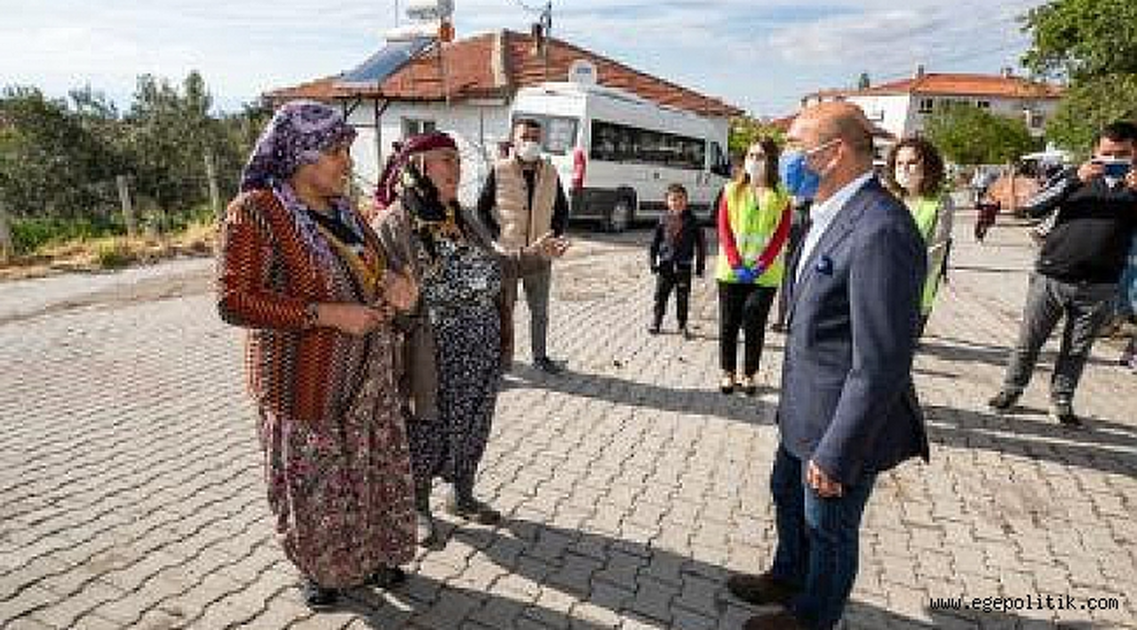Başkan Soyer Kınık’ı ziyaret etti