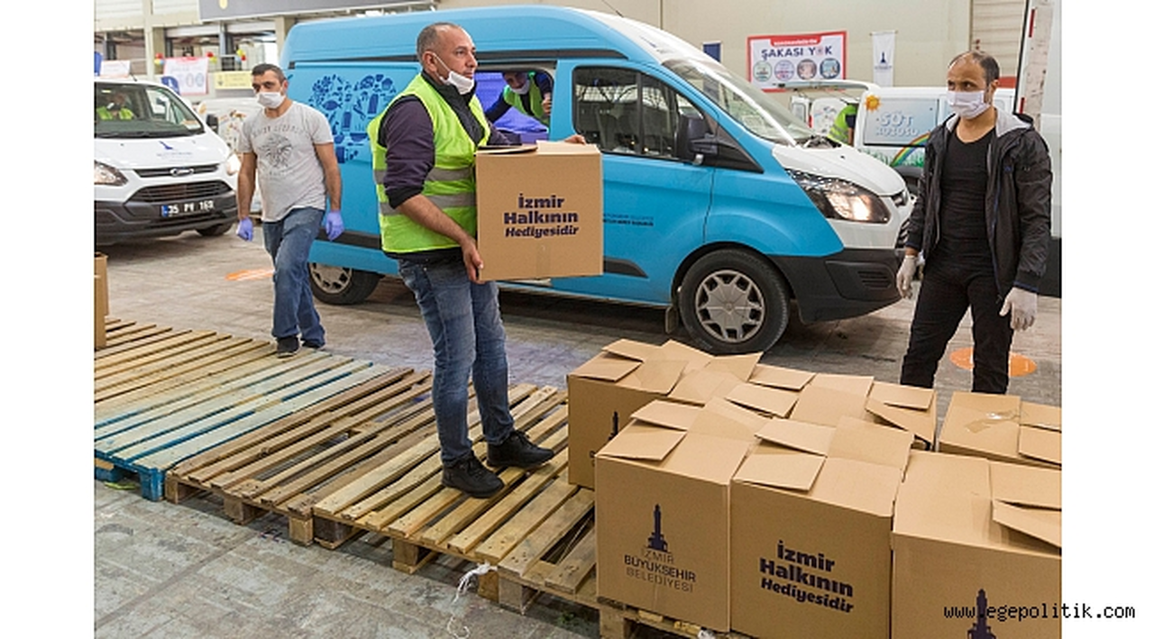 Büyükşehir' in dayanışması hız kesmiyor