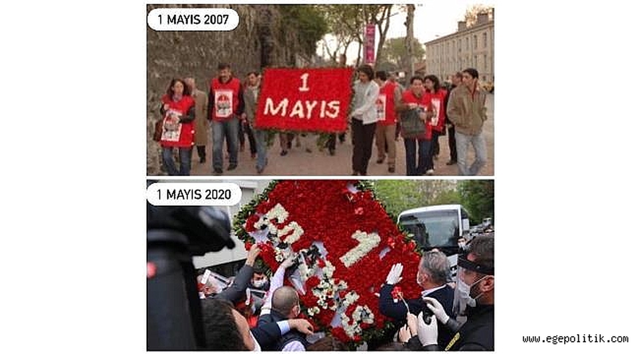Çam: 1 Mayıs'lardaki şiddetin dozu değişmiyor, 2007-2020 kareleri aynı!