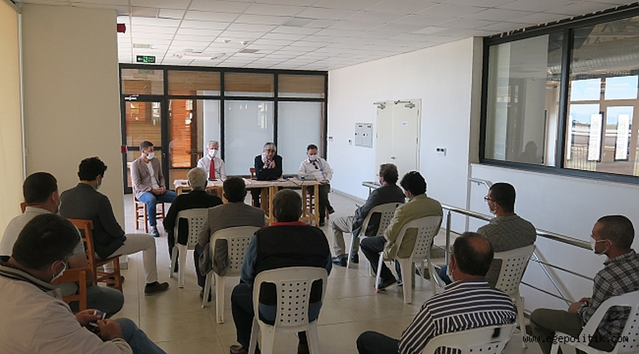 FOÇA’DA TARIM İÇİN KORONAVİRÜS TEDBİRLERİ TOPLANTISI