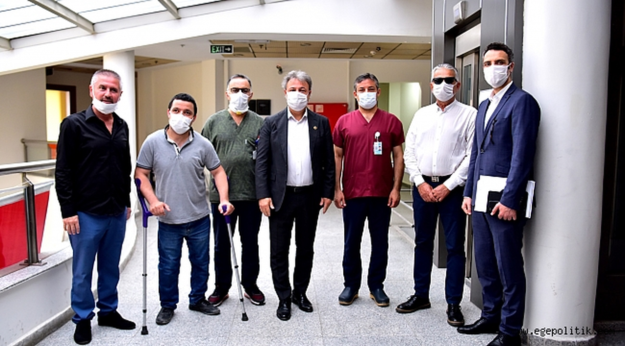 Bornova Belediyesi’nden sağlık kahramanlarına destek