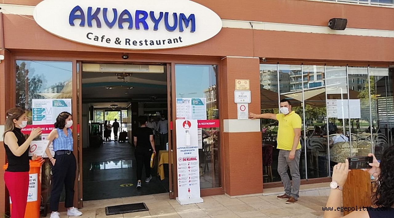 Çiğli Belediyesi Sosyal Tesislerine tam not üzerinden Turuncu Çember Sertifikası