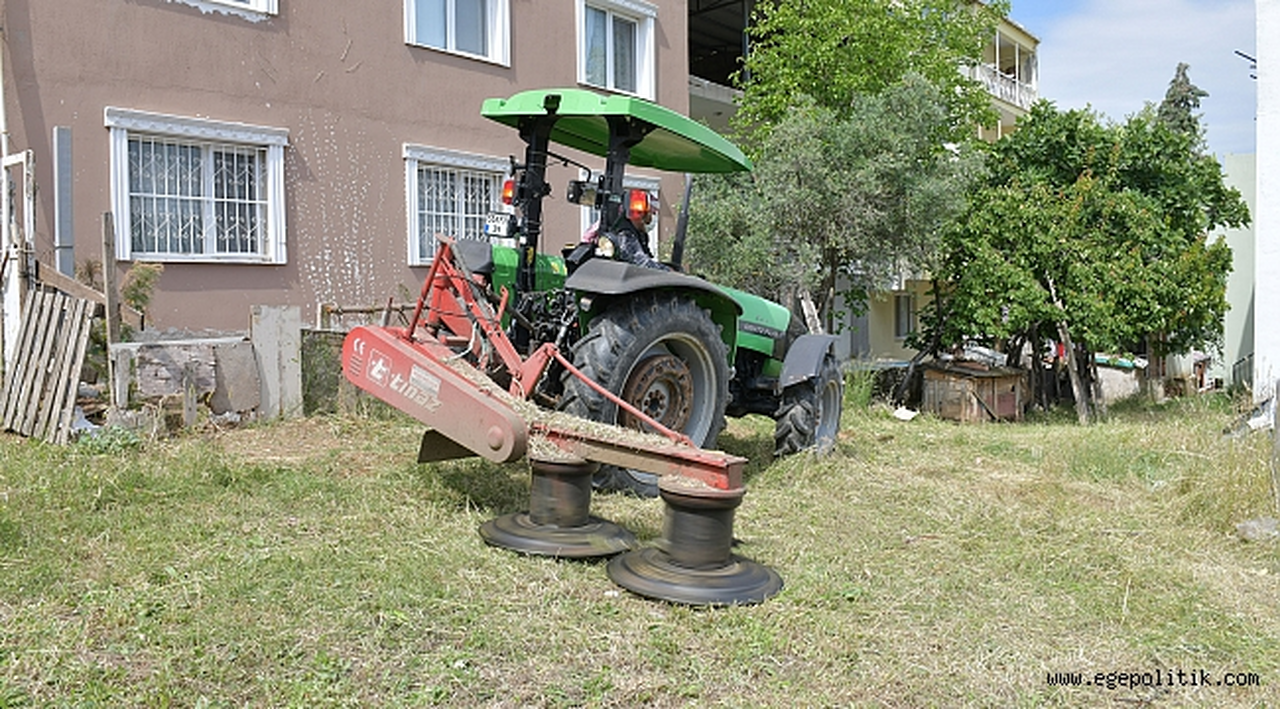 Çiğli’de tamburlu temizlik