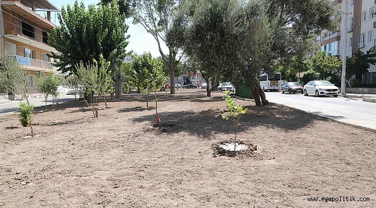 Bayraklı'ya 2 park 2 yeşil alan daha