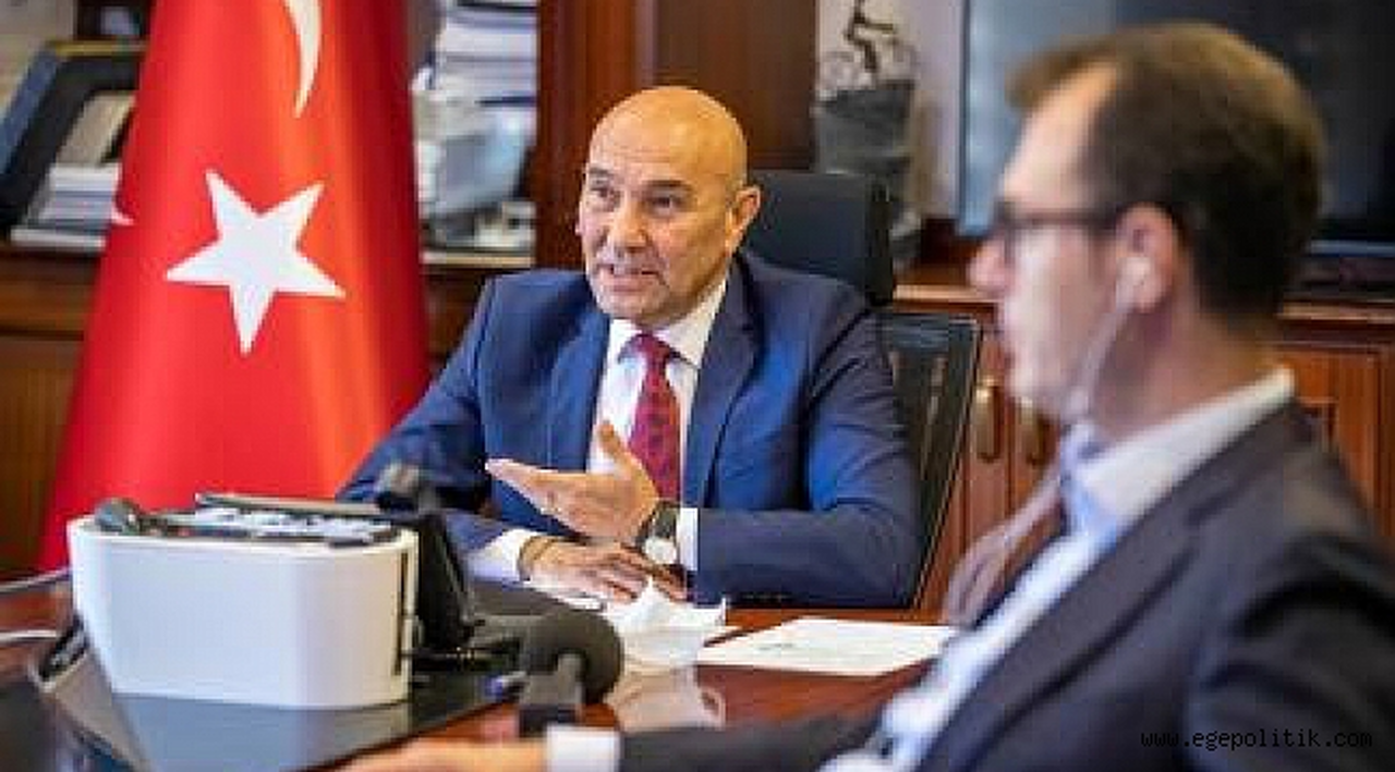 Dünyadan katılan tek belediye başkanı Tunç Soyer oldu