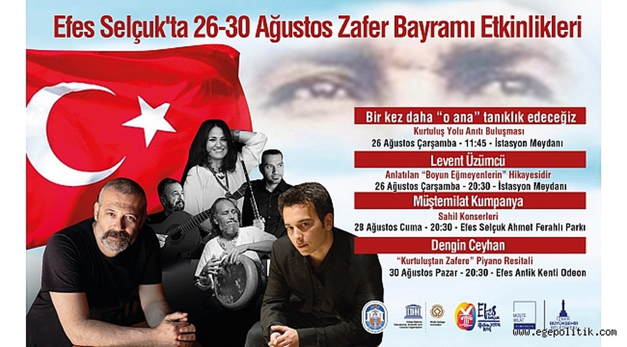 Efes Selçuk Zafer Haftası' nda Sanatla Coşacak