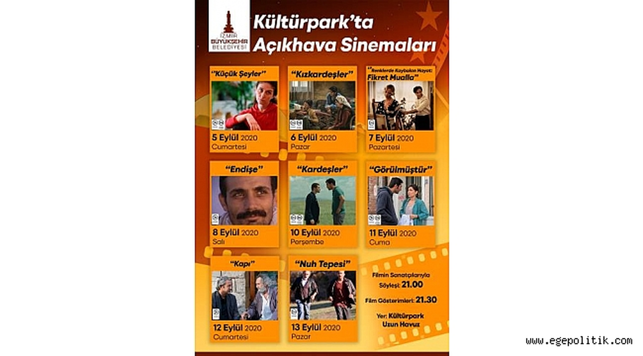 Açıkhava Sinema Günleri başlıyor