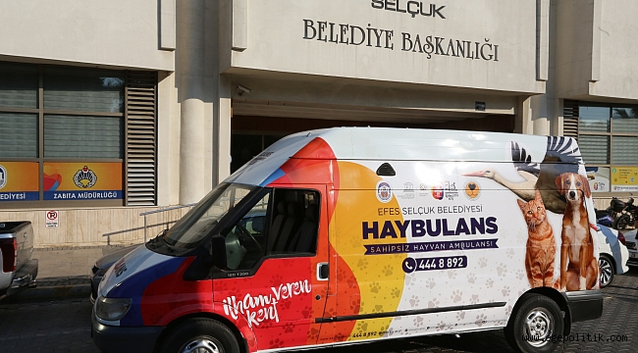 EFES SELÇUK’TA CAN DOSTLARININ HAYBULANSI HAZIR