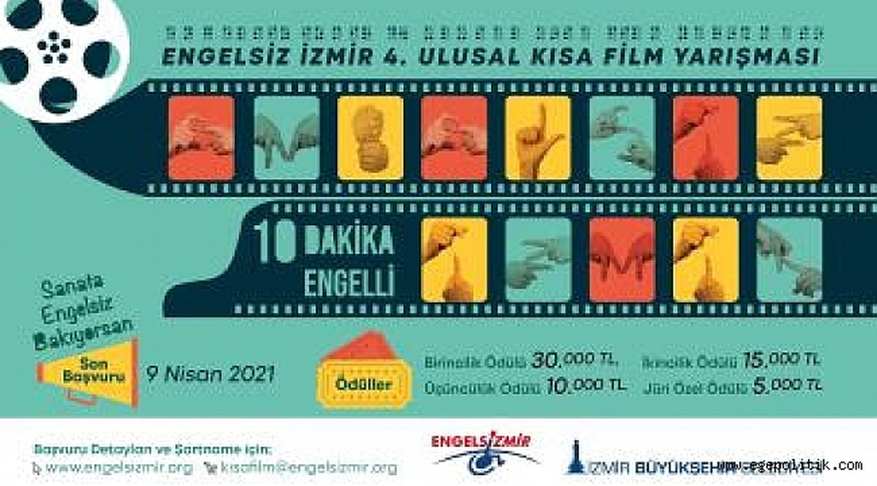 Engelsiz İzmir 4. Ulusal Kısa Film Yarışması başvuruları başladı