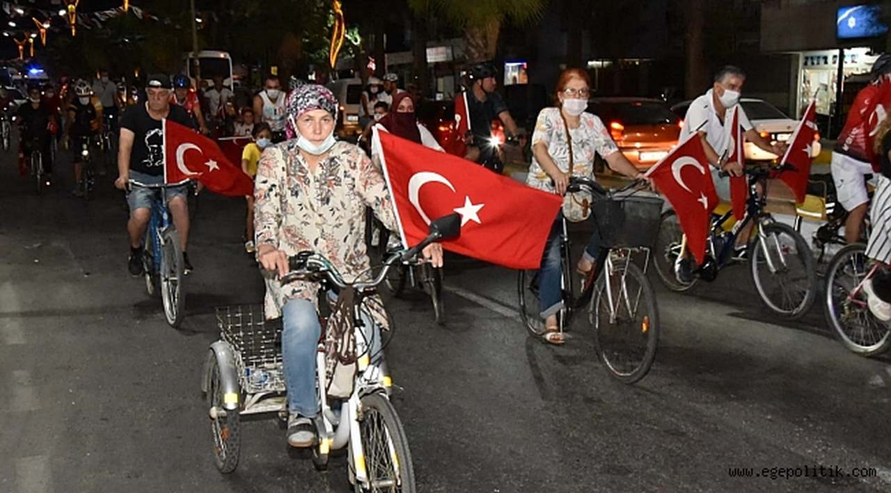 Torbalı’da pedallar kurtuluş için çevrildi