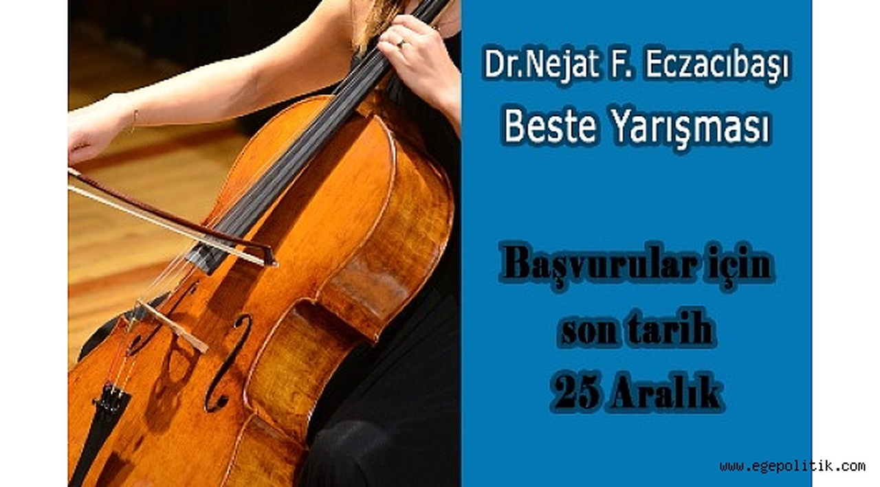 11. Dr. Nejat F. Eczacıbaşı Beste Yarışması için son başvuru 25 Aralık