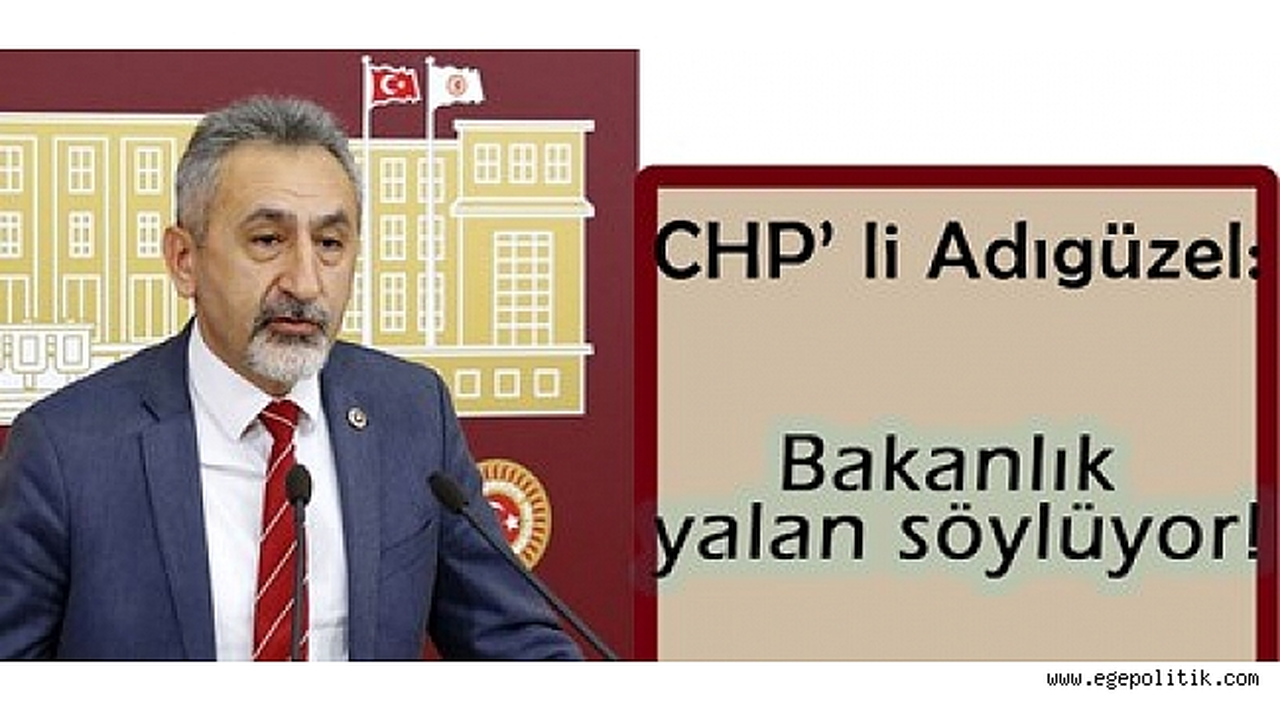 Bakanlık yalan söylüyor