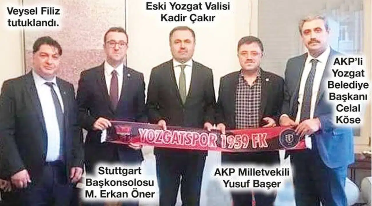100 kilo eroinle yakalanan Filiz, AKP'lilerle yan yana...
