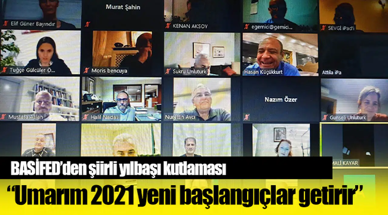 BASİFED’den şiirli yılbaşı kutlaması