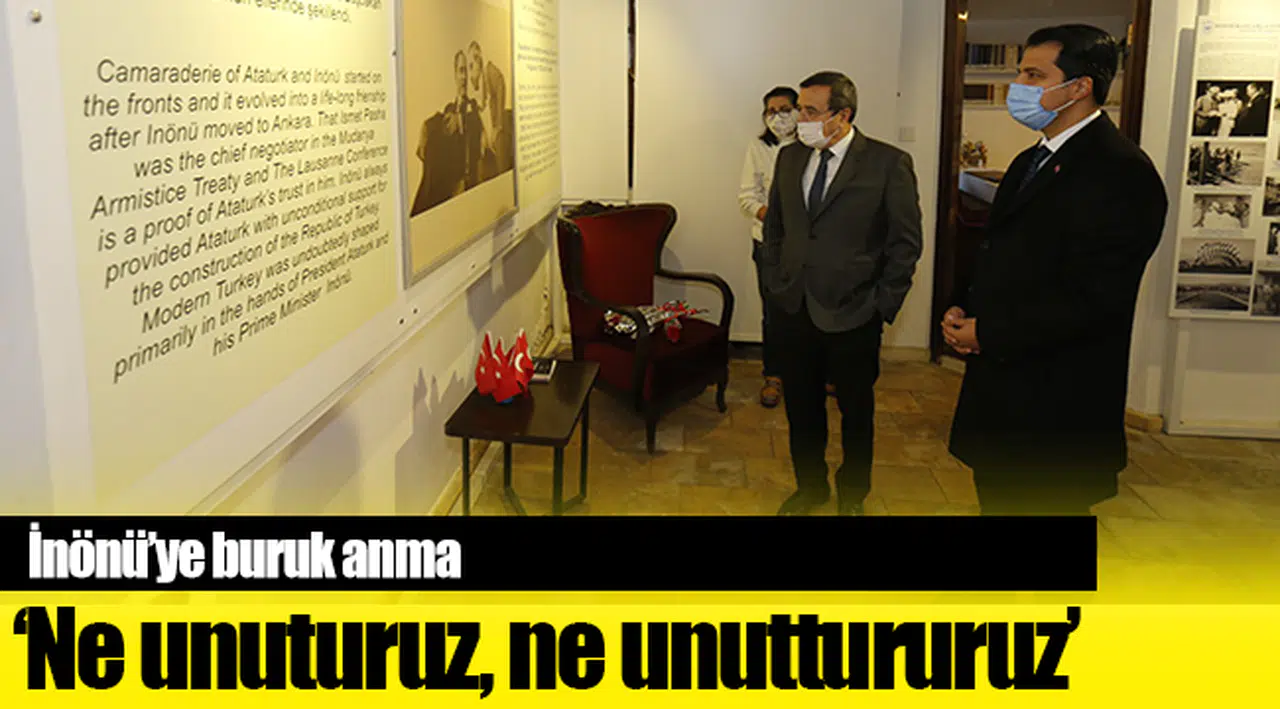 İnönü’ye buruk anma