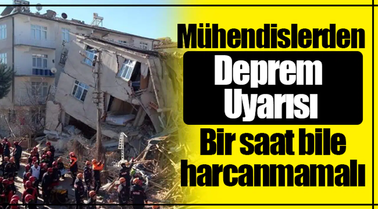 İnşaat mühendislerinden deprem uyarısı