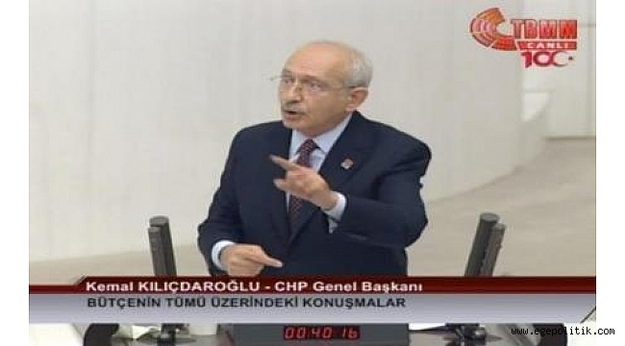 Kılıçdaroğlu'nun bütçe konuşmasına cevap veremediler, 'aday ol' dediler
