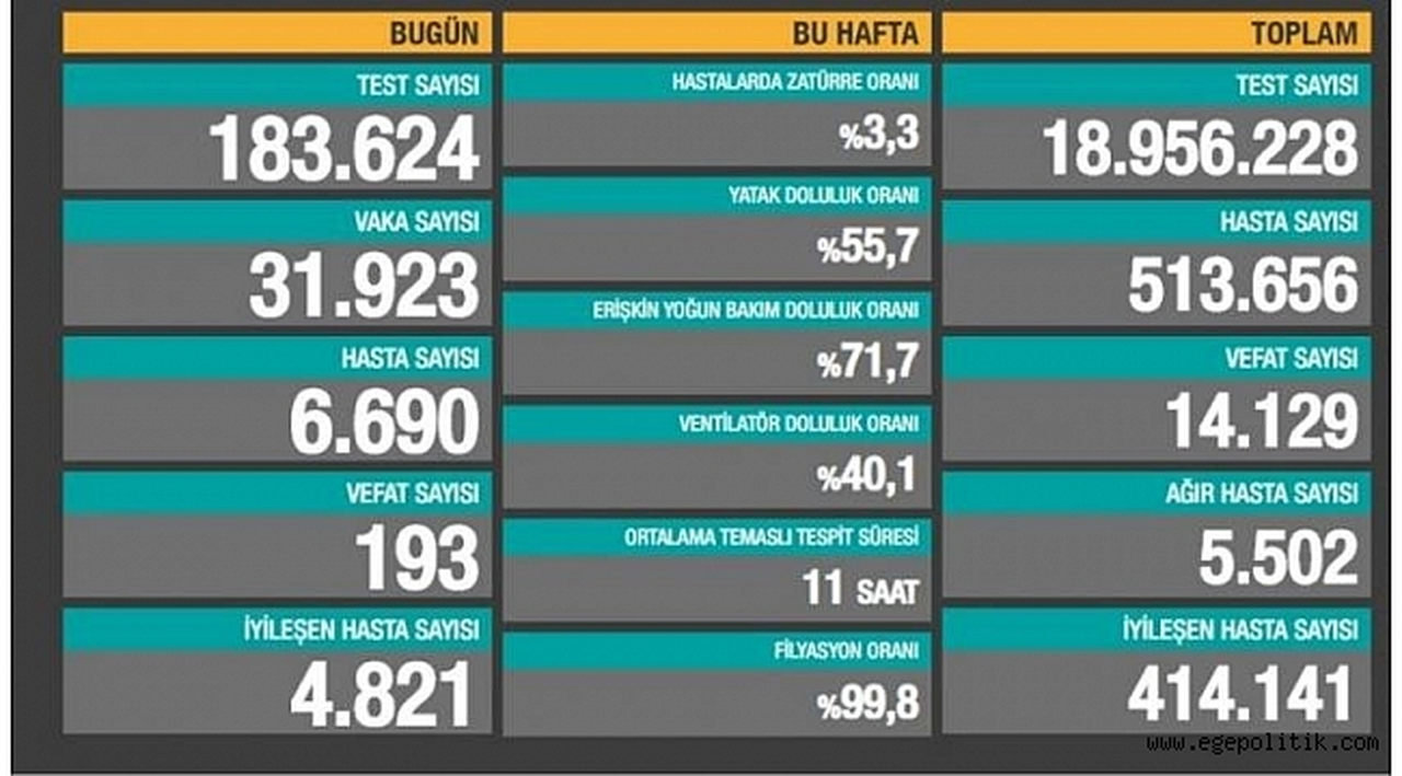 Resmi rakamlar açıklandı: 193 ölüm