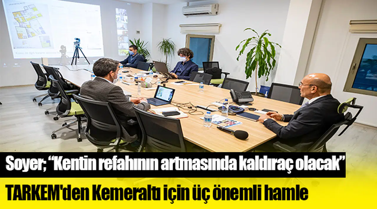 TARKEM'den Kemeraltı için üç önemli hamle