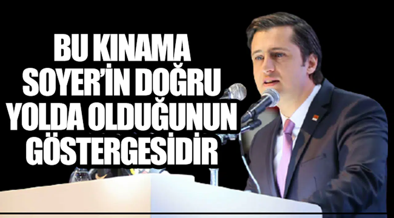 Yücel'den AKP'ye Soyer Cevabı!