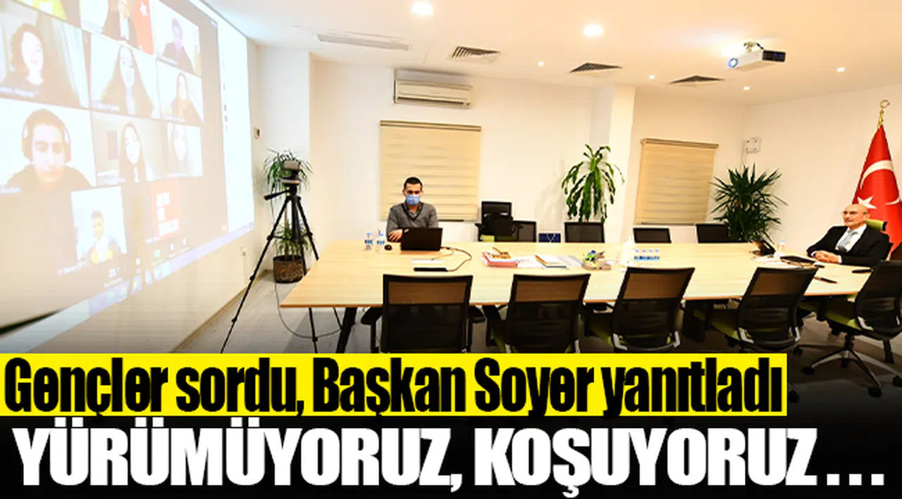 “Artık Biz Soralım” diyen liseli gençler sordu, Başkan Soyer yanıtladı: