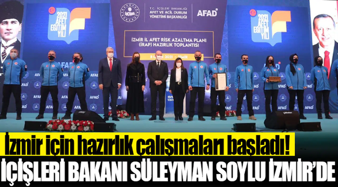 Bakan Soylu İzmir'de net konuştu