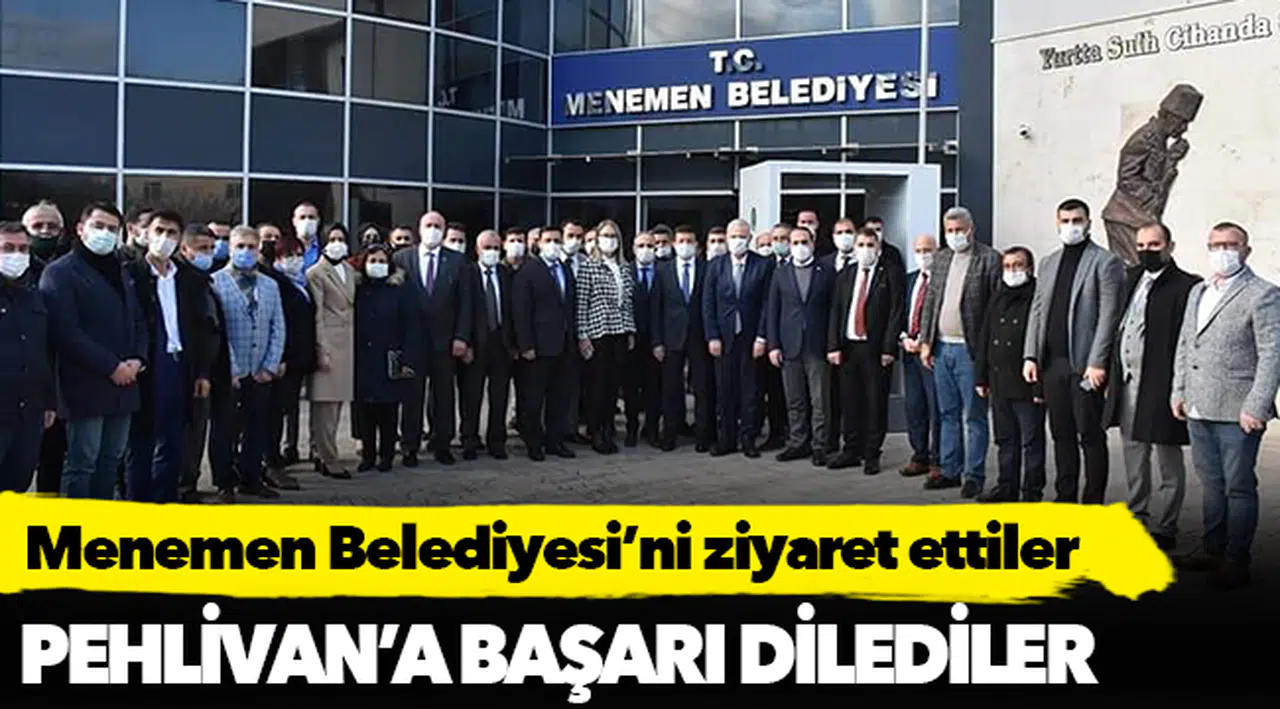 Başkan Vekili Pehlivan AK Parti milletvekillerini ve il yönetimini ağırladı