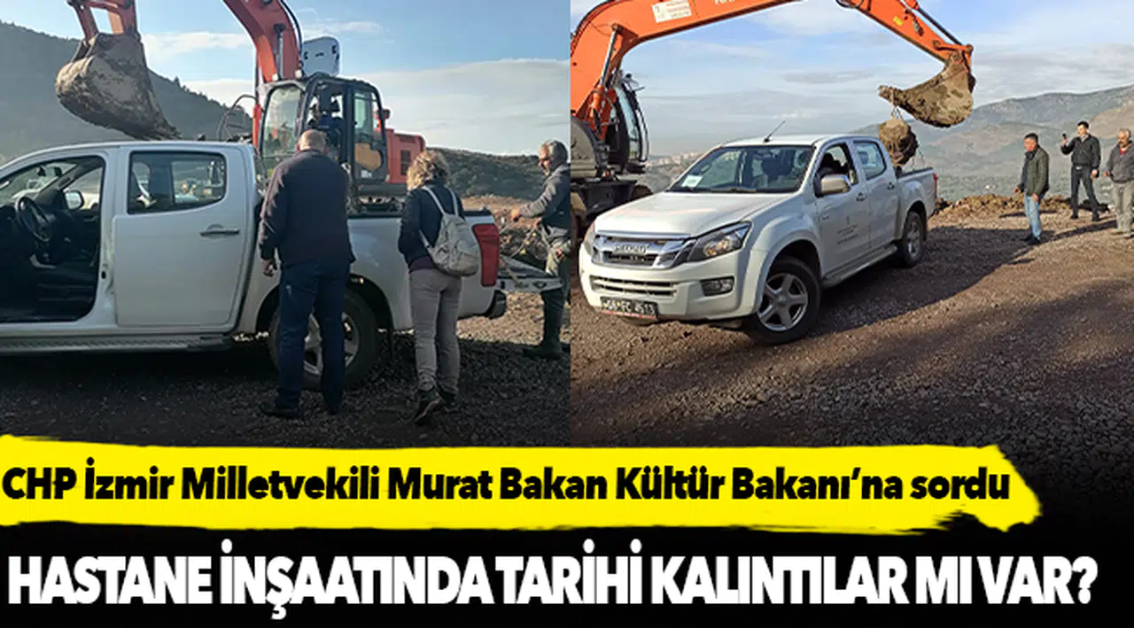 Bayraklı Şehir Hastanesi’nin yapıldığı bölgede tarihi kalıntılar mı var?