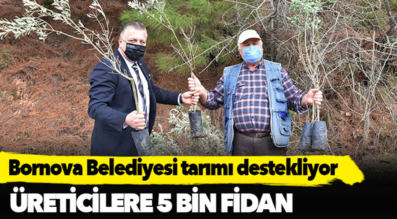 Bornova Belediyesi tarımı destekliyor