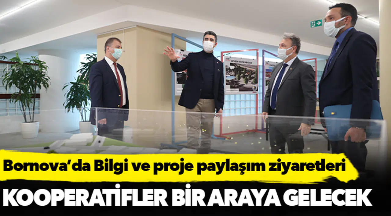 Bornova'da bilgi ve proje paylaşım ziyaretleri