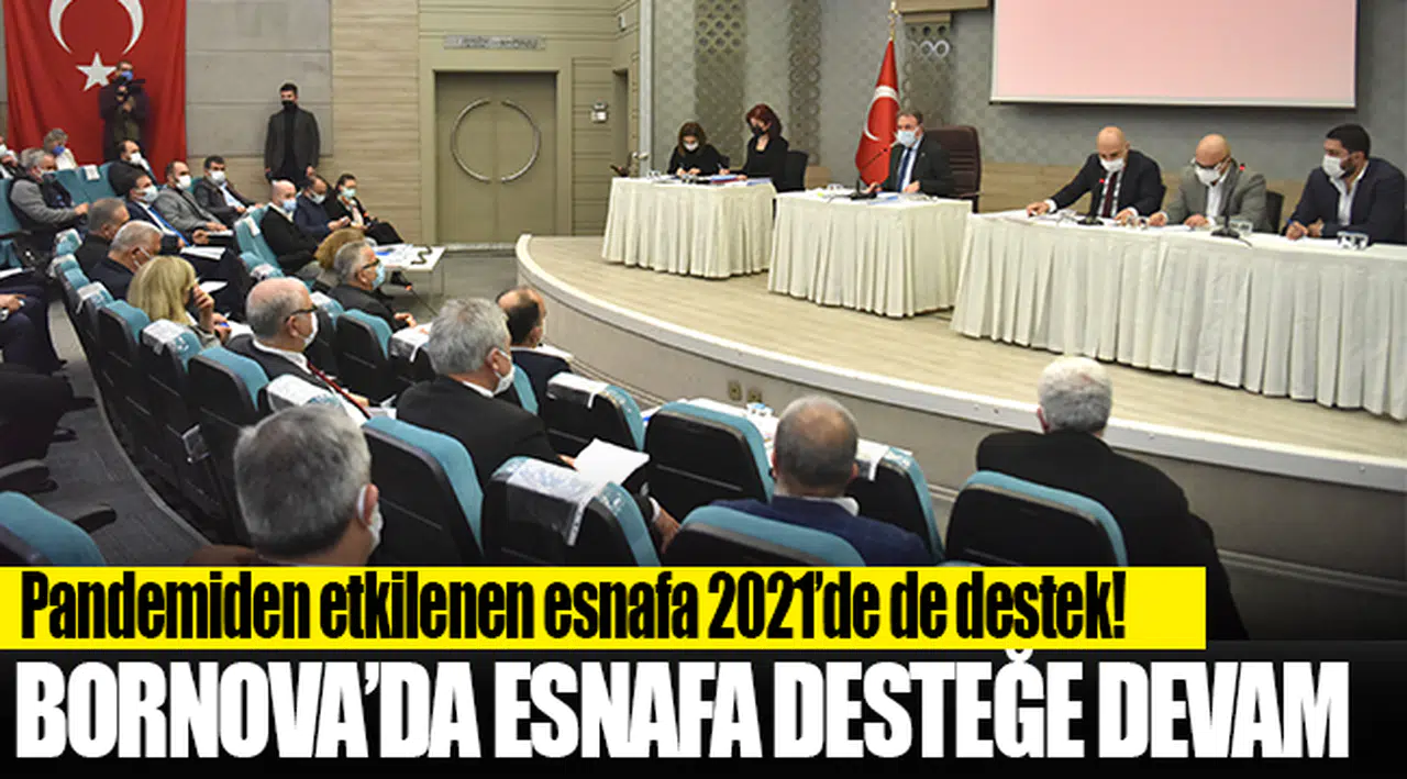 Bornova’da esnafa desteğe devam
