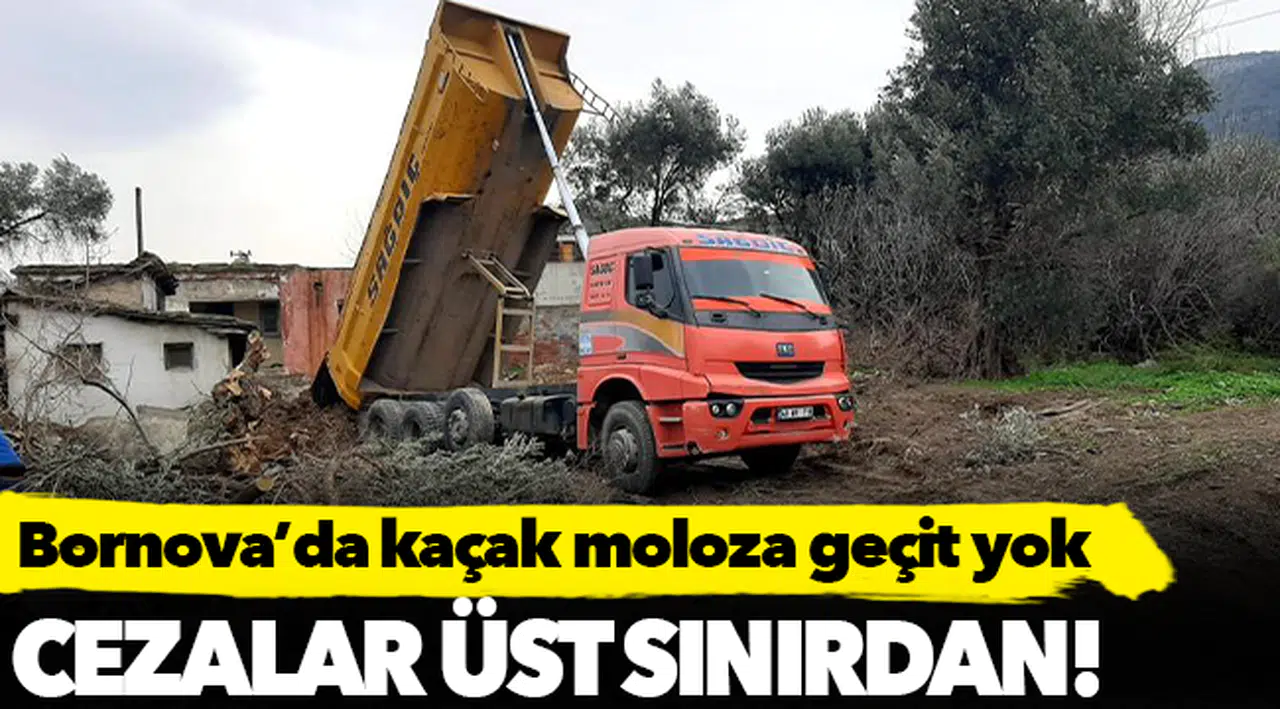 Bornova’da kaçak moloza geçit yok