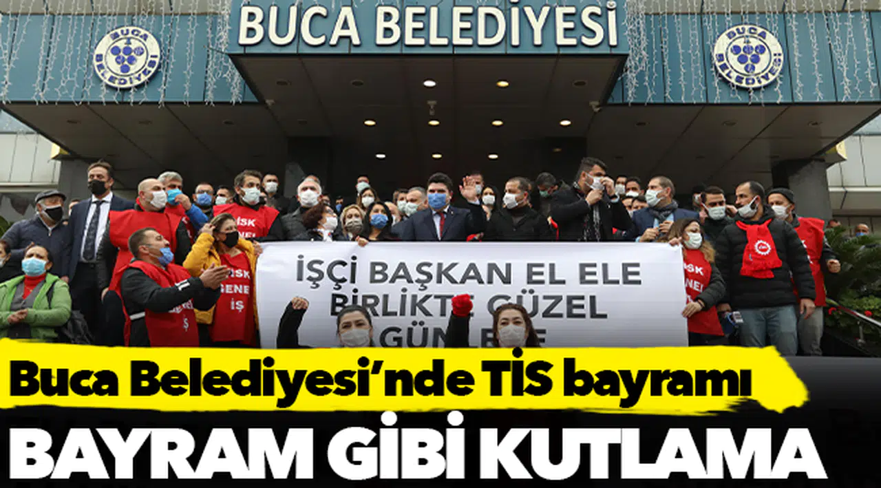 Buca Belediyesi’nde TİS bayramı