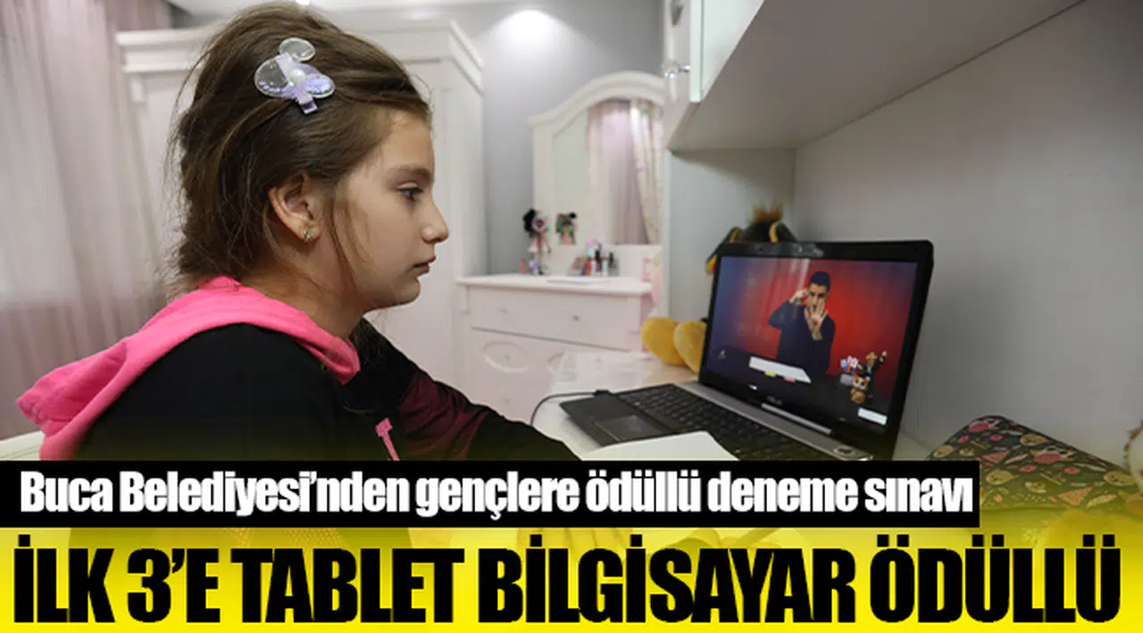 Buca Belediyesi’nden gençlere ödüllü deneme sınavı