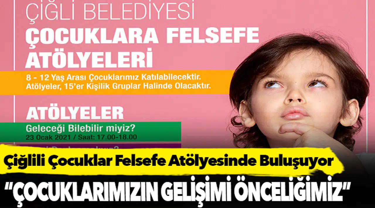 Çiğlili Çocuklar Felsefe Atölyesinde Buluşuyor