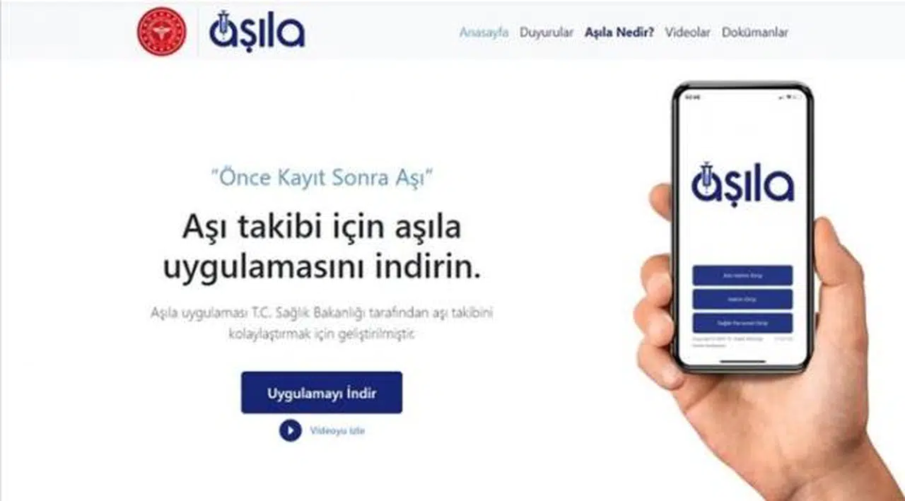 Covid-19 aşı uygulaması kayıtları 'aşıla' mobil uygulaması üzerinden yapılacak