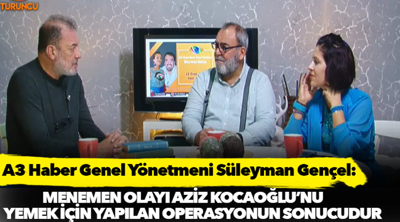 Gençel: "Menemen olayı Aziz Kocaoğlu'nu yemek için yapılan operasyonun sonucudur"