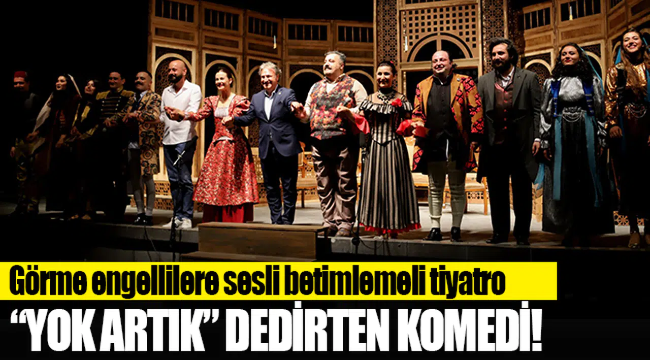 Görme engellilere sesli betimlemeli tiyatro