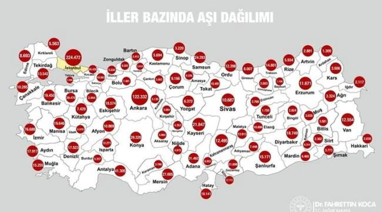 İzmir’de 76 bin 688 kişi aşılandı