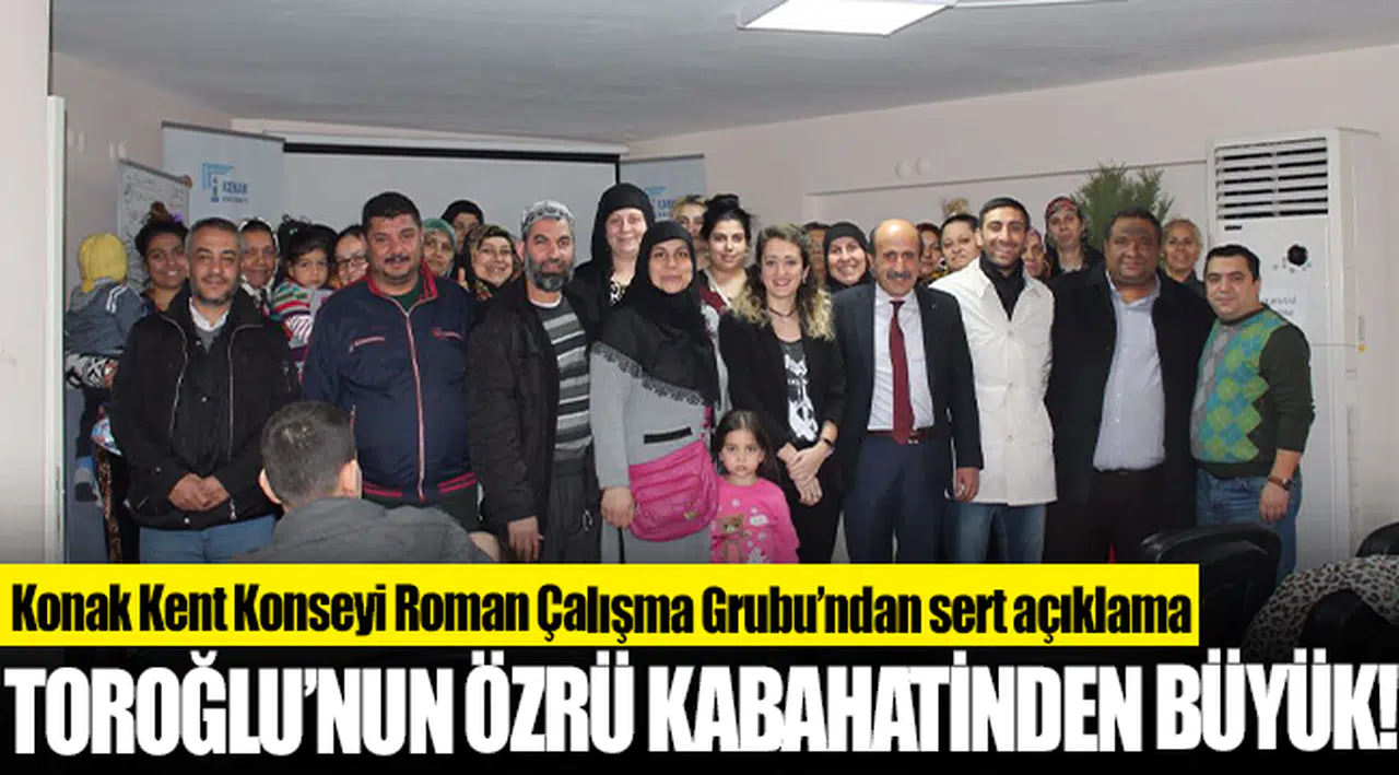 Konak Kent Konseyi Roman Çalışma Grubu’ndan sert açıklama