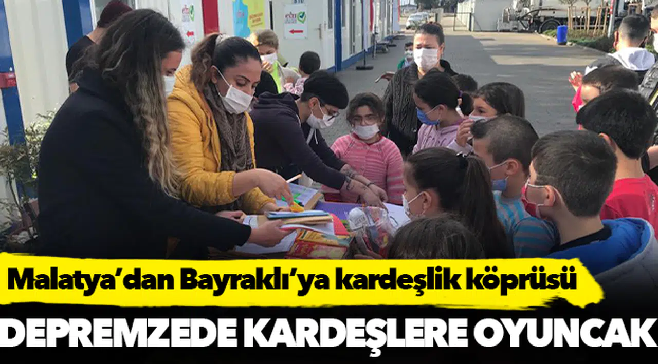 MALATYA'DAN BAYRAKLI'YA KARDEŞLİK KÖPRÜSÜ
