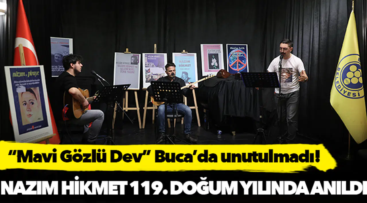 “Mavi Gözlü Dev” Buca’da unutulmadı