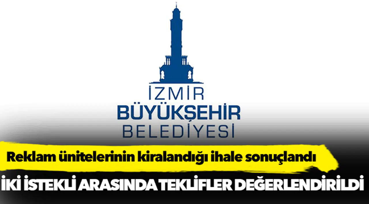 Reklam ünitelerinin kiraya verilmesine ilişkin ihale sonuçlandı