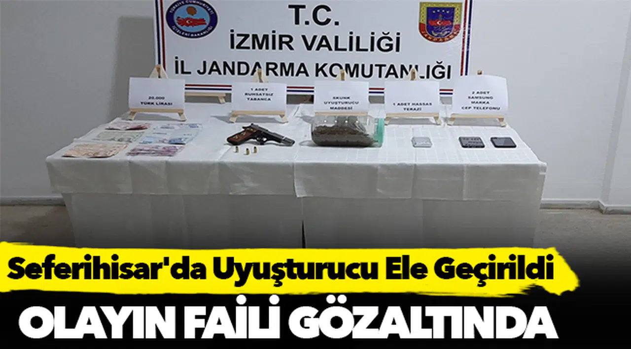 Seferihisar'da Uyuşturucu Ele Geçirildi